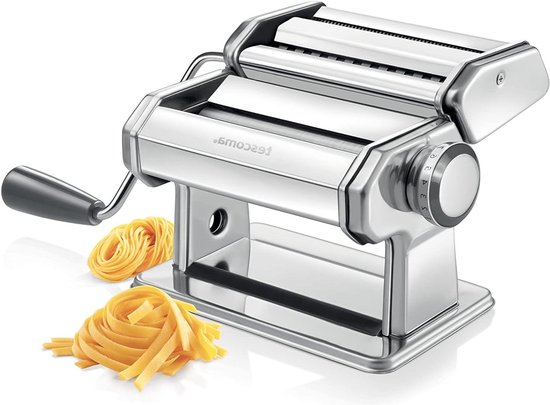 Pastamachine Handmatig - Verse Pasta Maker - Zelf Pasta Maken - 7 Dikte Instellingen