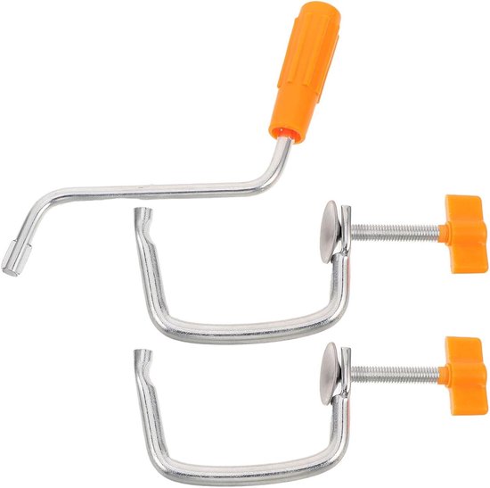 Pastamachine Handvat - Deegroller Klem - Pasta Maken - Duurzaam Metaal - 14.5 cm - Diverse kleuren