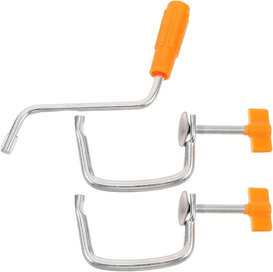 Pastamachine Handvat - Deegroller Klem - Zelf Pasta Maken - Universele Bevestiging - 18 cm - Diverse kleuren