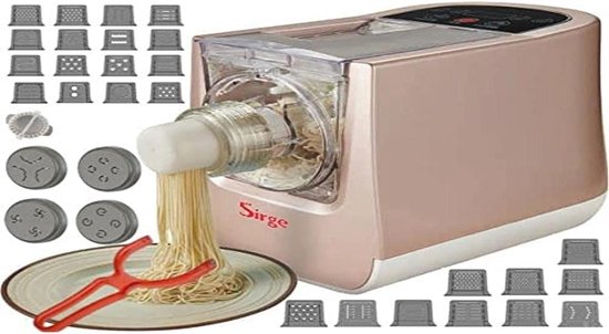 Pastamachine met 30 trafielen en automatische programma's voor het maken van vers pasta van Philips