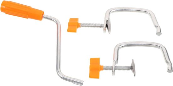 Pastamachine Onderdelen - Handvat en Klem - Zelfgemaakte Pasta Maken - Universeel Compatibel - 18 cm - Diverse kleuren