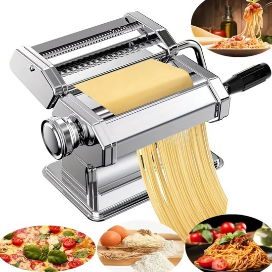 Pastamachine - Pastamaker - Lasagne - Spaghetti - Keukenmachine van Mario Luigi