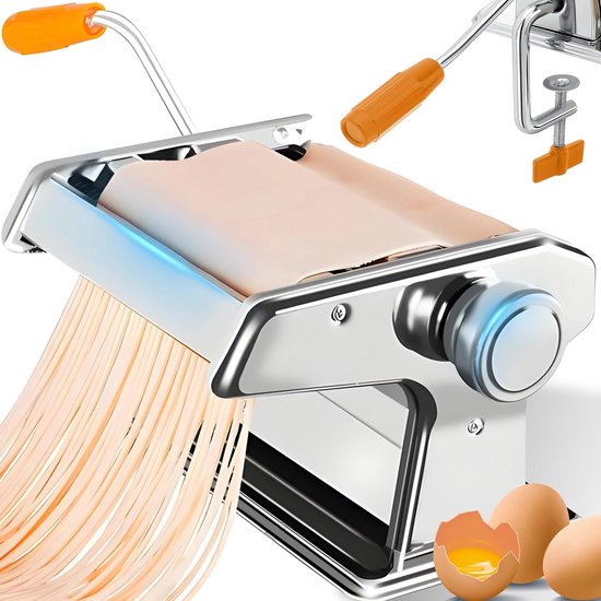 Pastamachine - Pastamaker - Spaghetti en Lasagne Machine - Pastaplaat van Merkloos
