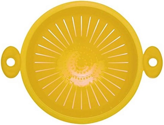 Pastamachine - Pastamaker - Verse Pasta Maken - Vaatwasmachinebestendig - 23 cm diameter - Geel van Merkloos