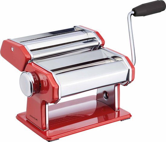 Pastamachine - Rood - KitchenCraft - World of Flavours van KitchenCraft