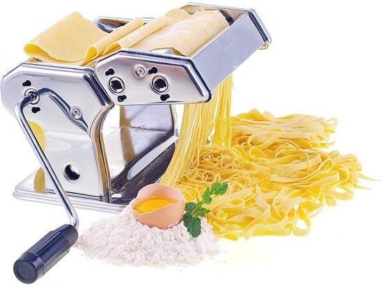 Pastamachine voor Versgemaakte Pasta - Spaghetti, Lasagne, Fettucine en Tagliatelle van Emerio