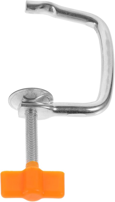Pastamaker Accessoire - Deegklem Onderdeel - Zelf Pasta Maken - Verstelbare Klem - 15.5x6.5x2.7cm - Zilverkleurig