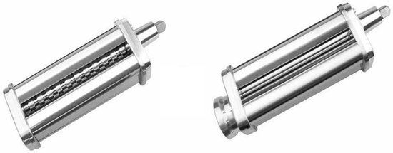 Pastamaker Accessoire - Noodle Maker - Verse Pasta Maken - Roestvrij Staal 304 - 1 Stuks - Zilver