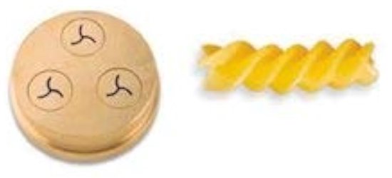 Pastamaker Die - Fusilli Vorm - Zelf Pasta Maken - Krachtige Motor - 5 Kg Per Uur - Zilver