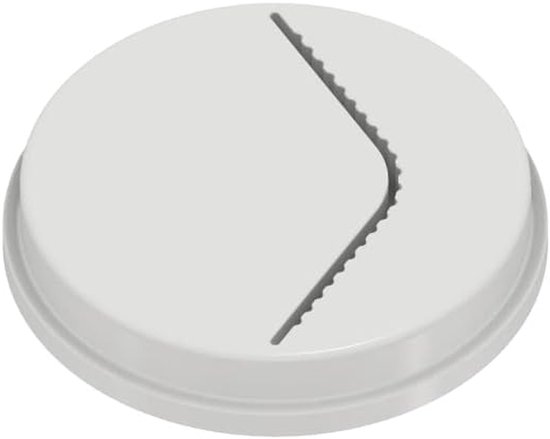 Pastamaker Die - Pastamaker Accessoire - Zelf Pasta Maken - Conchiglione Rigato - Niet Gespecificeerd - Wit