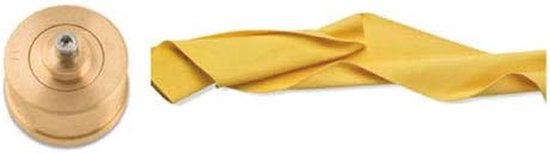 Pastamaker Matrijs - Deegrol Accessoire - Verse Pasta Maken - Gelegeerd Staal - 100 mm - Zilver