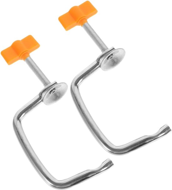 Pastamaker Onderdeel - Bevestigingsklem - Zelf Pasta Maken - Universele Reparatie - 15.5 x 6.5 cm - Zilverkleurig