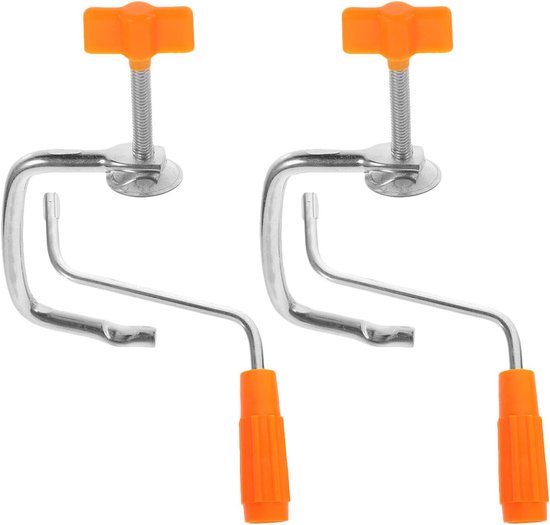 Pastamaker Onderdelen - Handvat en Klem - Zelf Pasta Maken - Universele Pasvorm - 2 Sets - Multicolor