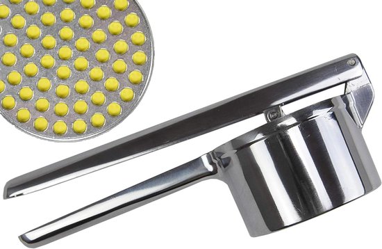 Pastamaker Vorm - Deegpers Pastamachine - Verse Pasta Maken - Aluminium Constructie - 7 mm Diameter - Aluminium van Merkloos