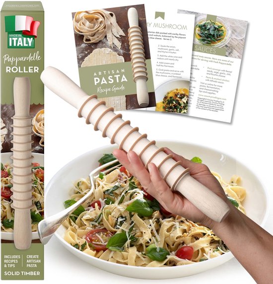 Pastasnijder - Hout - 1,5 cm - Handmatig