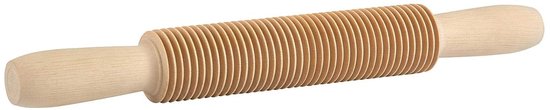 Pastasnijder - Pastaroller - Zelfgemaakte Pasta - Duurzaam RVS - 30 cm - Natuurlijk van Merkloos
