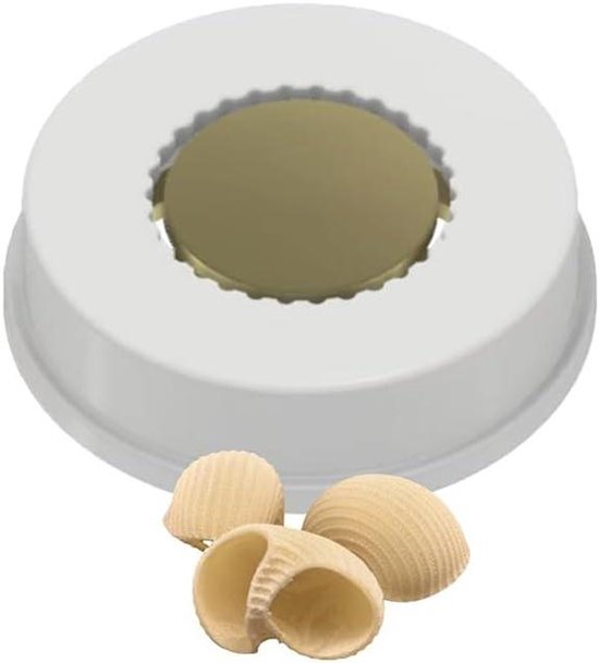 Pastidea Matrijs - Accessoires Keukenmachine - Pasta Maken - Canestro Rigato Design - N.v.t. - rood
