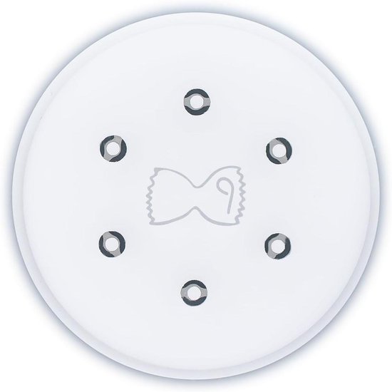 Pastidea Matrize Gabelspaghetti Hörnli Curvetti voor KitchenAid compatibel met 5KPEXTA
