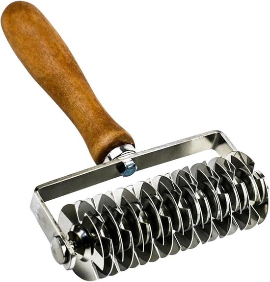 Pastry Cutter Roestvrij Staal - Rooster Roller Cutter - Deeg Cutter Voor Pie Pizza Cake - Brood Koekje