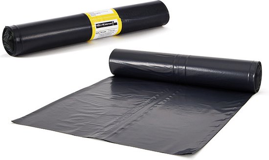 Perfetto 0358A afvalzak 130 l Zwart 10 stuk(s) van Perfetto