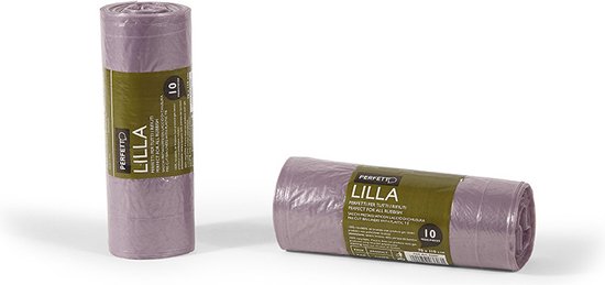 Perfetto 0360C afvalzak Violet 10 stuk(s) van Perfeo
