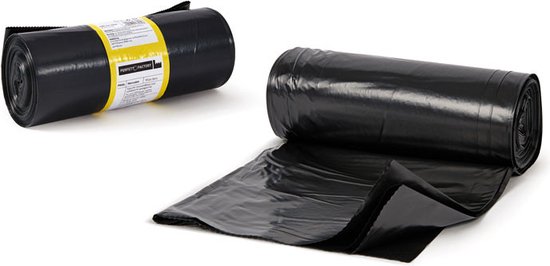 Perfetto Hercules afvalzak 150 l Zwart 10 stuk(s) van Perfetto