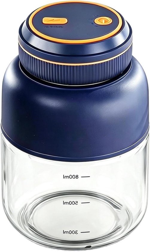 Persoonlijke Blender - 800 ml USB-Oplaadbare Fruitmixer | Elektrische Groentejuicer,voor Appartement Hotel School Zakenreis Keuken Sportschool Reizen Studentenkamer Vrouwen Mannen Tieners