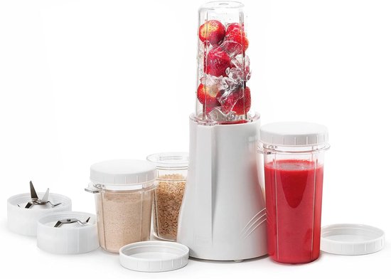 Persoonlijke Blender - Compacte Mixer - Gezonde Smoothies - BPA-vrij Materiaal - 16 Ounce - Zilver van Merkloos