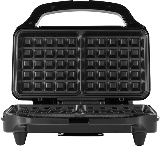 Petra Deep Fill Wafelijzer - 900W, Antiaanbaklaag van Petra