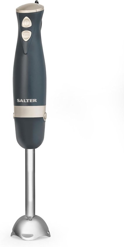 Petra PT5612BGRYVDE Hand Blender - Stainless Steel Rod & Blade Electric Stick Blender, 2 Speeds, Detachable, Compact - ShopVlot