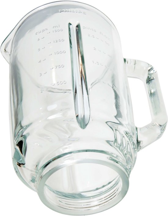 Philips glazen blenderkan voor Avance Collection - 1500ml blender cup glas - nr. CP9545/01 - 996510074862 - 996510060779