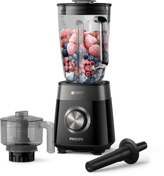 Philips HR3032/00 5000 Series Blender, 1200 W, 2 l kan - Zwart van Philips