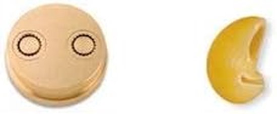 Pijpsjabloon - Pastamaker accessoire - Thuis pasta maken - Gelegeerd staal - 1 stuk - Zilver