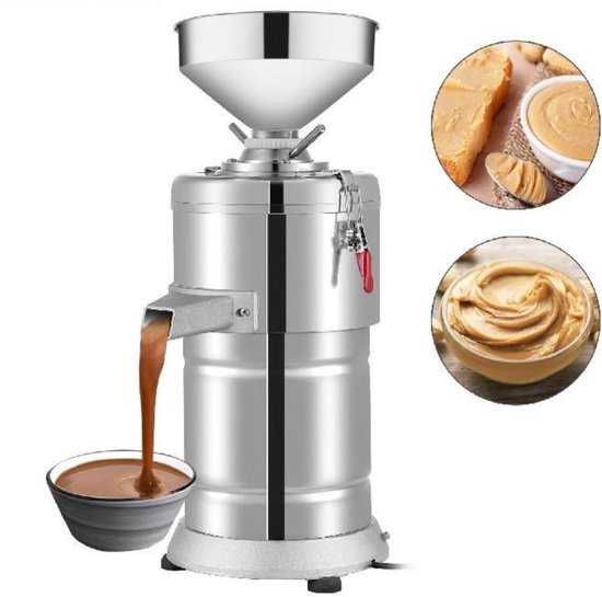 Pindakaas Machine 1100W - Pindakaasmaker - Geschikt voor Notenpasta, Tuin, Balkon en Binnen