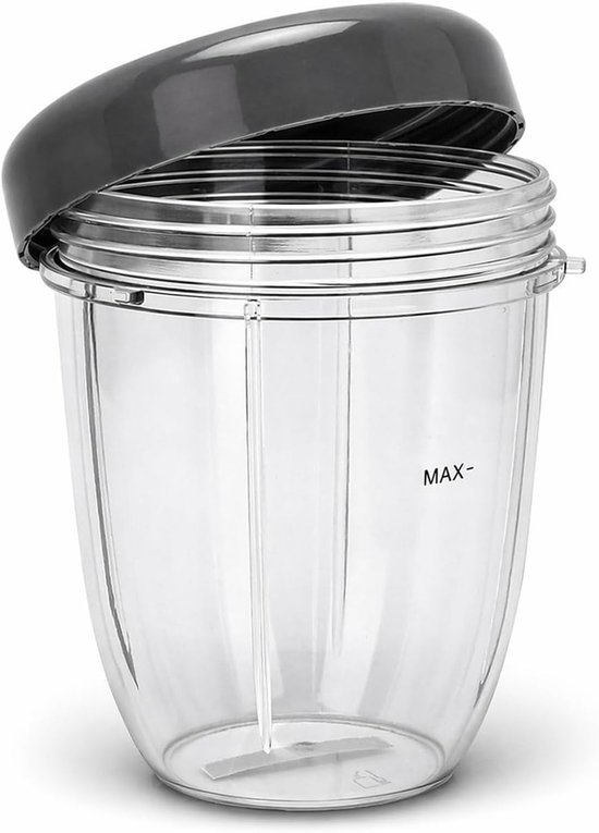 Pissente Vervangende Beker voor 900W Blender Onderdelen Kit 32oz Grote Pc-beker met Deksel Food Grade ABS -PRIVE - ShopVlot
