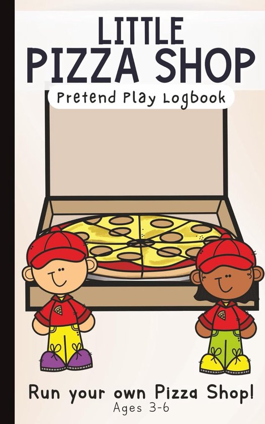 Pizza Winkel Logboek - Speelgoed Keukenboek - Kinderen Spelen - 100 Bestelformulieren - 5x8 Inch - Gekleurde Pagina's