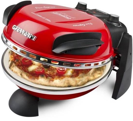 Pizzaoven G3 FERRARI Delizia Rood + Alu pizzaspatels