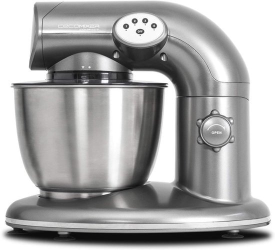 Planetaire kneedmixer - Met stalen kom van 5,6 l - 1000 W vermogen