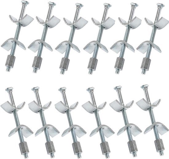 Plant Klimwand Bevestigingsclip, 100PCS Plastic Wand Plakhaak Kruidachtige Bevestigingsclips Zelfklevende Tak Bevestigingsclips Plant Fixers Klimop Houder (Wit) van Merkloos