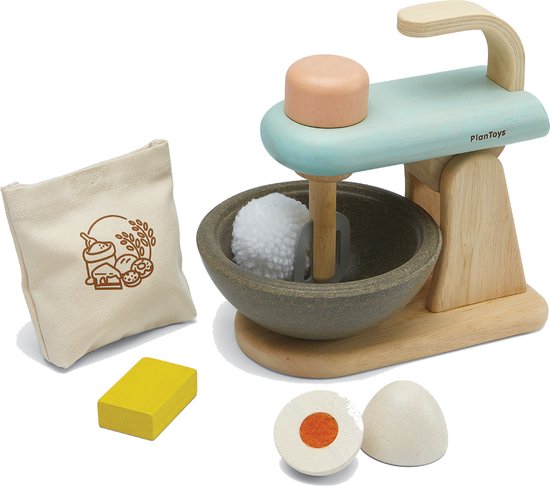PlanToys Houten Speelgoed Staafmixerset. van Merkloos