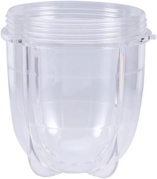 Plastic Juicer met Hoge en Lage Kop, Transparante Accessoires en Reserveonderdelen voor Mixers en Glazen