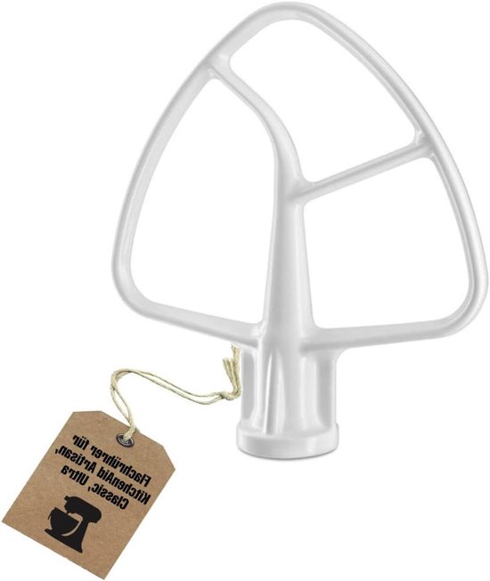 Platte Mixer - Roerder Accessoire - Zwaar Deeg Mengen - Antiaanbaklaag - 4.3L / 4.8L - Rood van Merkloos