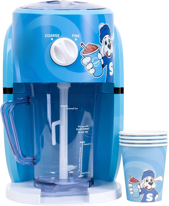 Ploutos® Slush Machine - Slushy Maker - Slush Puppy Maker - Blauw - 38cm x 30cm x 25cm