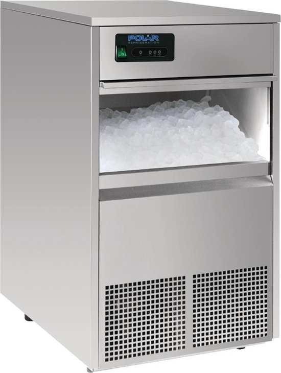 Polar G-serie ijsblokjesmachine 50kg output van Merkloos