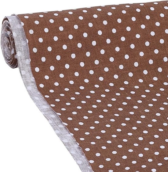 Polka Dot Quilting Stof 1X1.6M - Polka Dots Print Poly Katoen voor Patchwork, Naaien en Handgemaakte Creaties van Merkloos