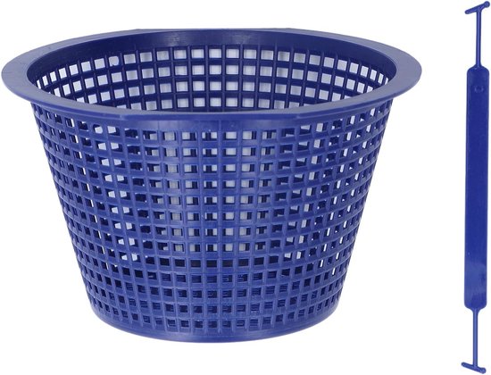 Pool Skimmer Basket 16.5 x 10 cm - Vervangingsset voor het Verwijderen van Bladeren en Afval uit Zwembaden, Efficiënte Pool Cleaning Accessoire van Merkloos
