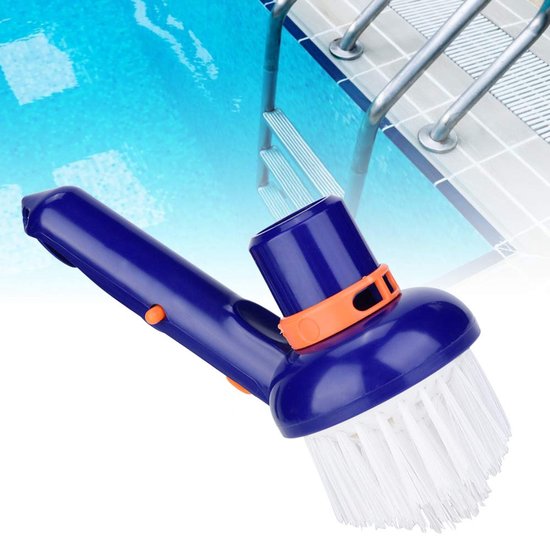 Pool Step & Corner Vacuum Cleaner Brushes Hot Tubs Cleaning Brushes with Fine Brushes