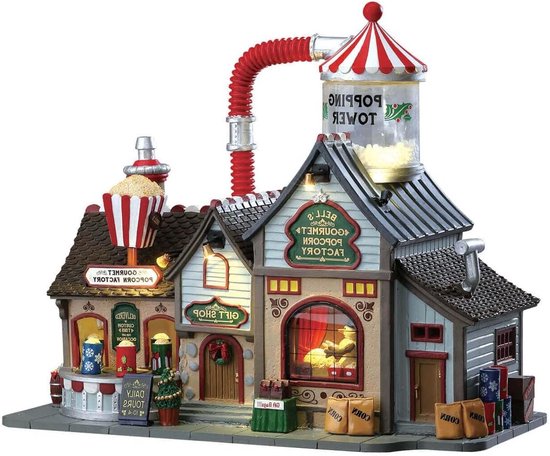 Popcorn Fabriek - Snoepgoed Machine - Feestelijke Snacks Maken - Met Geluid en Licht