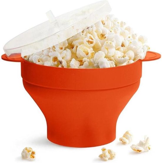 Popcorn popper siliconen - Popcornmaker - Magnetron- microwave - Popcorn machine