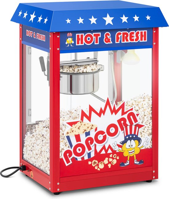Popcornmachine - Amerikaans ontwerp - Royal Catering
